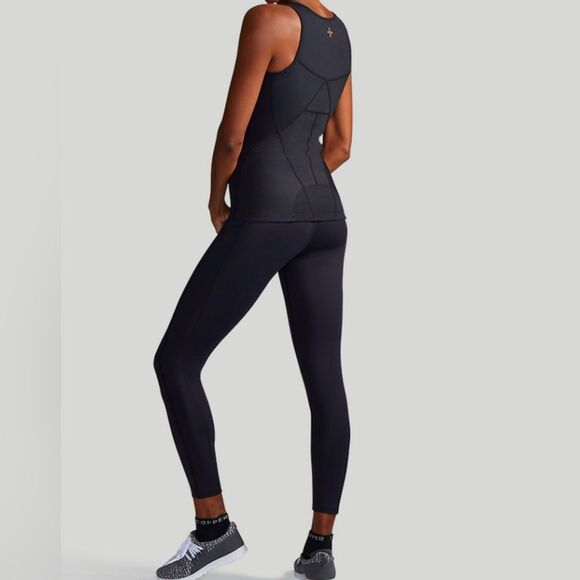 Tommie Copper Lower Back Support Tank ☀️ black ☀️ small ☀️ NWT - Picture 3 of 4